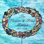 Fruit and flower mission logo
